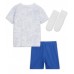 Frankrike Replika Babykläder Borta matchkläder barn VM 2022 Korta ärmar (+ Korta byxor)